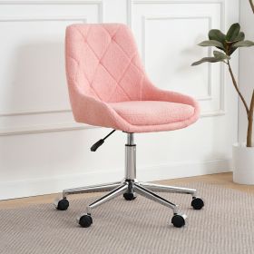 Modern teddy velvet fabric golden leg living room furniture dining chair, electroplated five-claw chair legs, soft and comfortable, lift adjustme