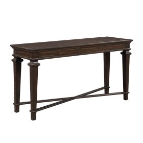 Traditional Design Sofa Table Espresso Finish Living Room Furniture 1pc