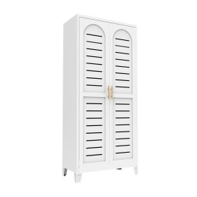 2 Shapely Doors Cabinet (Option: Horizontal hole)